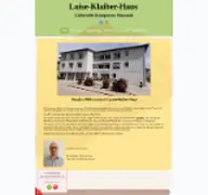 Kleine Seitenvorschau von luise-klaiber-haus.de