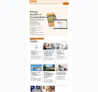 Kleine Seitenvorschau von zeitschrift-paedagogik.de