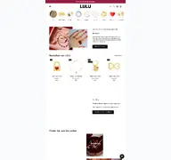 Kleine Seitenvorschau von lulucopenhagen.de