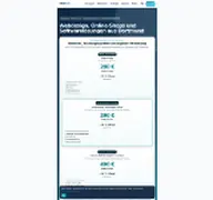 Kleine Seitenvorschau von zekahub.de