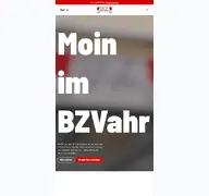 Kleine Seitenvorschau von bzvahr.de