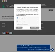 Kleine Seitenvorschau von domforum.ticketfritz.de