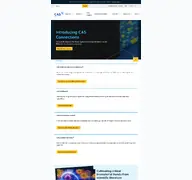 Kleine Seitenvorschau von cas.org
