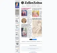 Kleine Seitenvorschau von zellerzeitung.de