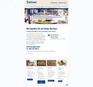 Kleine Seitenvorschau von zeltner-bierhaus.de