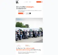 Kleine Seitenvorschau von lundk-bau.de