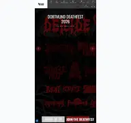 Kleine Seitenvorschau von dortmund-deathfest.de