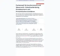 Kleine Seitenvorschau von dortmund-fachanwalt.de