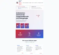 Kleine Seitenvorschau von lungenarzt-hemat.de