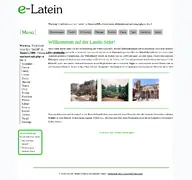 Kleine Seitenvorschau von latein.at