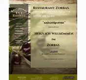 Kleine Seitenvorschau von zorbas-wertheim.de