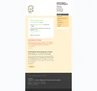 Kleine Seitenvorschau von zucker-froehlich.de