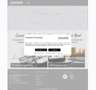 Kleine Seitenvorschau von lanzet.de