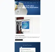 Kleine Seitenvorschau von scribus.net