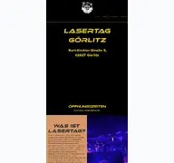 Kleine Seitenvorschau von lasertaggoerlitz.de
