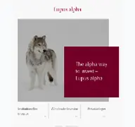 Kleine Seitenvorschau von lupusalpha.de