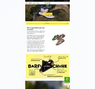 Kleine Seitenvorschau von lurchi.de