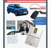 Kleine Seitenvorschau von autogalerie-dresden.de
