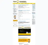 Kleine Seitenvorschau von tsvkandel.de