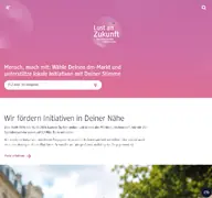 Kleine Seitenvorschau von lust-an-zukunft.de