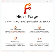Kleine Seitenvorschau von git.nick-slowinski.de