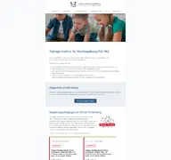 Kleine Seitenvorschau von tuebingerinstitut-hb.de