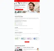 Kleine Seitenvorschau von deine-zukunft-sparkasse.de