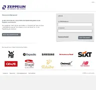 Kleine Seitenvorschau von zeppelin.mitarbeiterangebote.de
