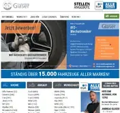 Kleine Seitenvorschau von autohausglaeser.de