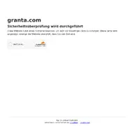Kleine Seitenvorschau von granta.com