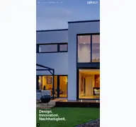 Kleine Seitenvorschau von luxhaus.de