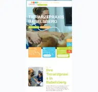 Kleine Seitenvorschau von tierarztpraxis-babelsberg.de