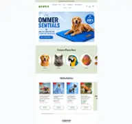 Kleine Seitenvorschau von zevopets.de