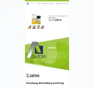 Kleine Seitenvorschau von avitale.de