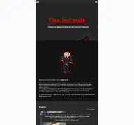 Kleine Seitenvorschau von thejocraft.de
