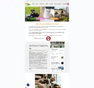 Kleine Seitenvorschau von tierheimdornbusch.de