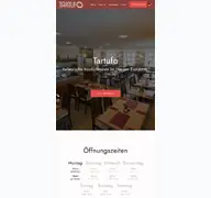 Kleine Seitenvorschau von ristorante-pizzeria-tartufo.de