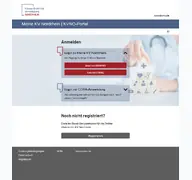 Kleine Seitenvorschau von kvnoportal.de