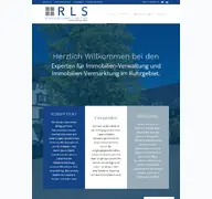 Kleine Seitenvorschau von rls-verwaltung.de