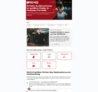 Kleine Seitenvorschau von rms.de