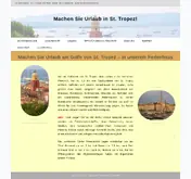 Kleine Seitenvorschau von frankreichtraum.de