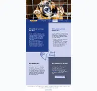 Kleine Seitenvorschau von hundefreunde-europa.de