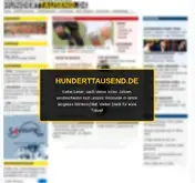 Kleine Seitenvorschau von hunderttausend.de