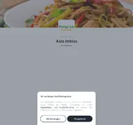 Kleine Seitenvorschau von hunge-liu-imbiss.de