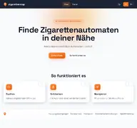 Kleine Seitenvorschau von zigarettenmap.de
