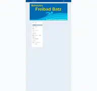Kleine Seitenvorschau von freibad-batz.de
