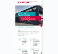 Kleine Seitenvorschau von freter.de