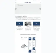 Kleine Seitenvorschau von iamrobot.de