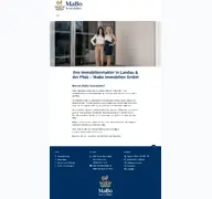 Kleine Seitenvorschau von mabohaus.de