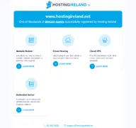 Kleine Seitenvorschau von hostingireland.net